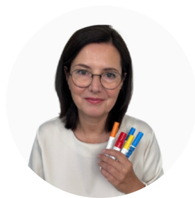 Portret Izabeli Jaworskiej — instruktorki neurografiki